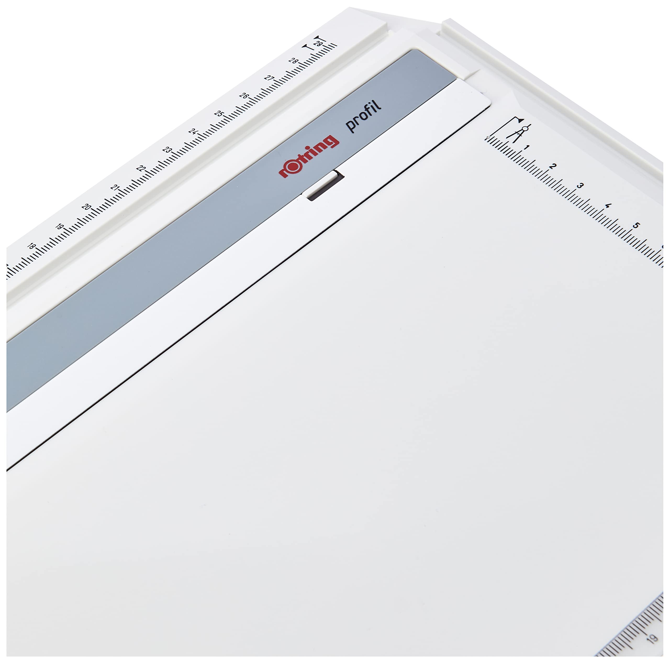 Rotring Lineal Mua rOtring Profil A4 Zeichenplatte | Zeichenbrett mit Lineal und ...