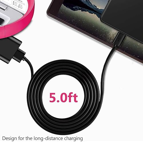 Fast Wall Charger USB C Charging Cable Cord Fit for Sony Xperia