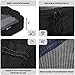 5-Piece Travel Packing Cubes - Premium Rolling and Carryon Luggage Organizer - Black