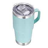 VEGOND 20 oz Tumbler with Handle Lid and