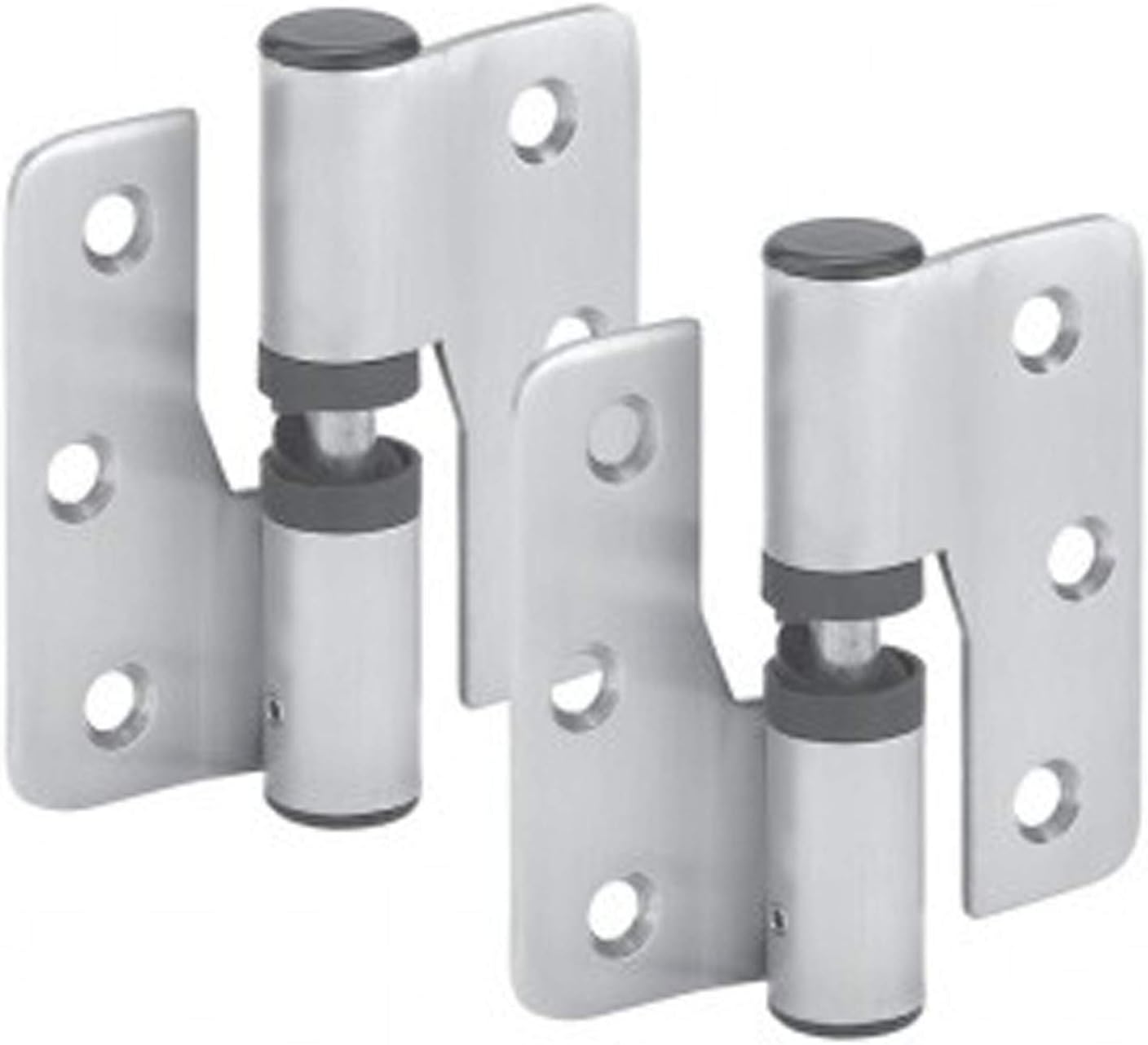 Cubicle Hinges Satin Stainless Steel Toilet Cubicle 80mm Gravity Hinges