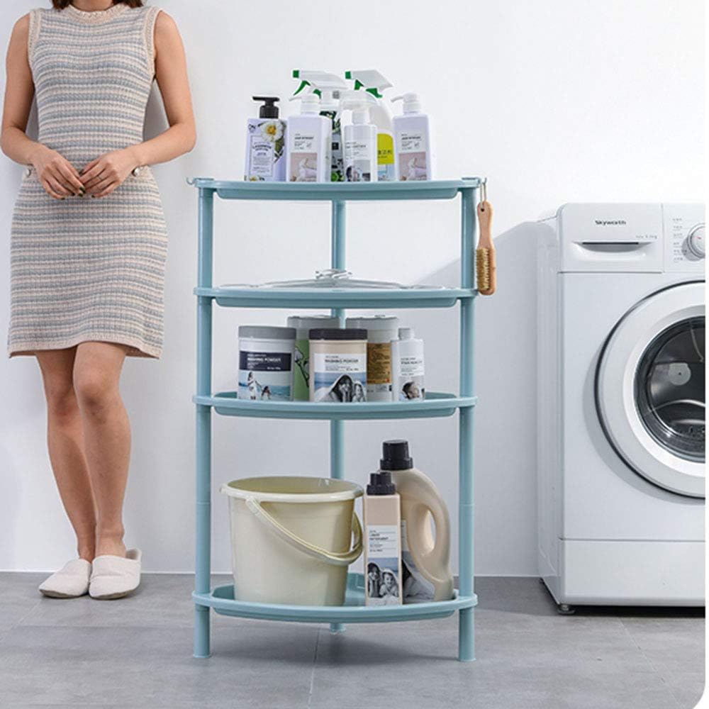 Multifunctional Bathroom Shelves Floor Triangle Storage
