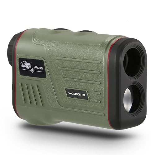 WOSPORTS Hunting Rangefinder, Laser Range Finder for Hunting with Normal Measurements, Speed and Scan - 600 Yards in Kenya Whizz Rangefinders