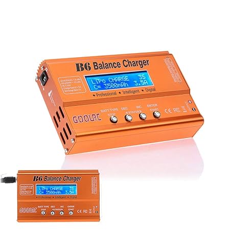 GoolRC B6 Mini Balance Charger Ladegerät für LiPo Lilon Life NiMh Pb RC Batterie