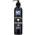 The Henna Guys 8 fl. Oz, Unscented Pre Shave Oil for Men, Excellent Shaving oil for Men, Prepares for a burns free Shave, Works with Straight or Safety Razor