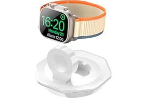 RETHLO Foldable Magnetic Charging Dock for Apple Watch, Wireless Fast Watch Charger Stand with Charging Cable, Compatible with Apple Watch 10 9 8 7 SE 6 5 4 3 2/Ultra 2 1, Support Nightstand Mode