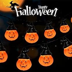 Halloween Pumpkin String Lights, 8.5Ft Pumpkin