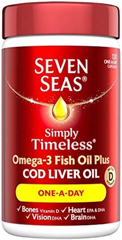 Seven Seas One A Day Pure Cod Liver Oil 120 Capsules Price In Saudi Arabia Amazon Saudi Arabia Kanbkam