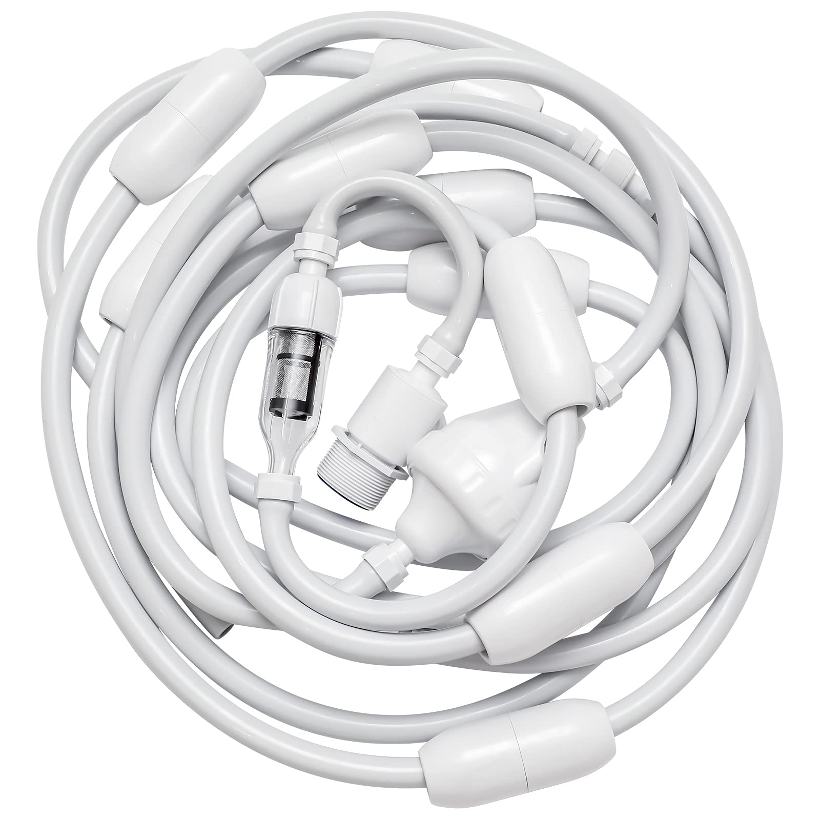 Photo 1 of Amptyhub Upgrade Pool Cleaner Feed Hose Replacement for Zodiac Polaris 280 380 180 3900 Pool Cleaner Feed Hose G5(Not compatiable with Polaris 360)