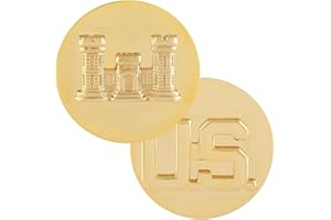 MEDALS OF AMERICA EST. 1976 Army Engineer Branch Insignia Enlisted with US Insignia