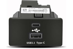 SEEKDESI Carplay USB Interface Hub HC3Z-19A387-B-G USB+Type-C Module Compatible with Ford Lincoln SYNC 3 Version 3.4 Support Fast Charging, Fit for Apple Carplay Android