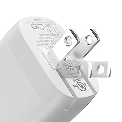 Amazon Basics 20W One-Port USB-C Wall Charger with
