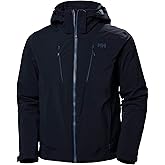 Helly-Hansen Alpha 3.0 Jacket for Men - Premium Waterproof Insulated Skiing Jacket with Breathable Fabric and Ventilation
