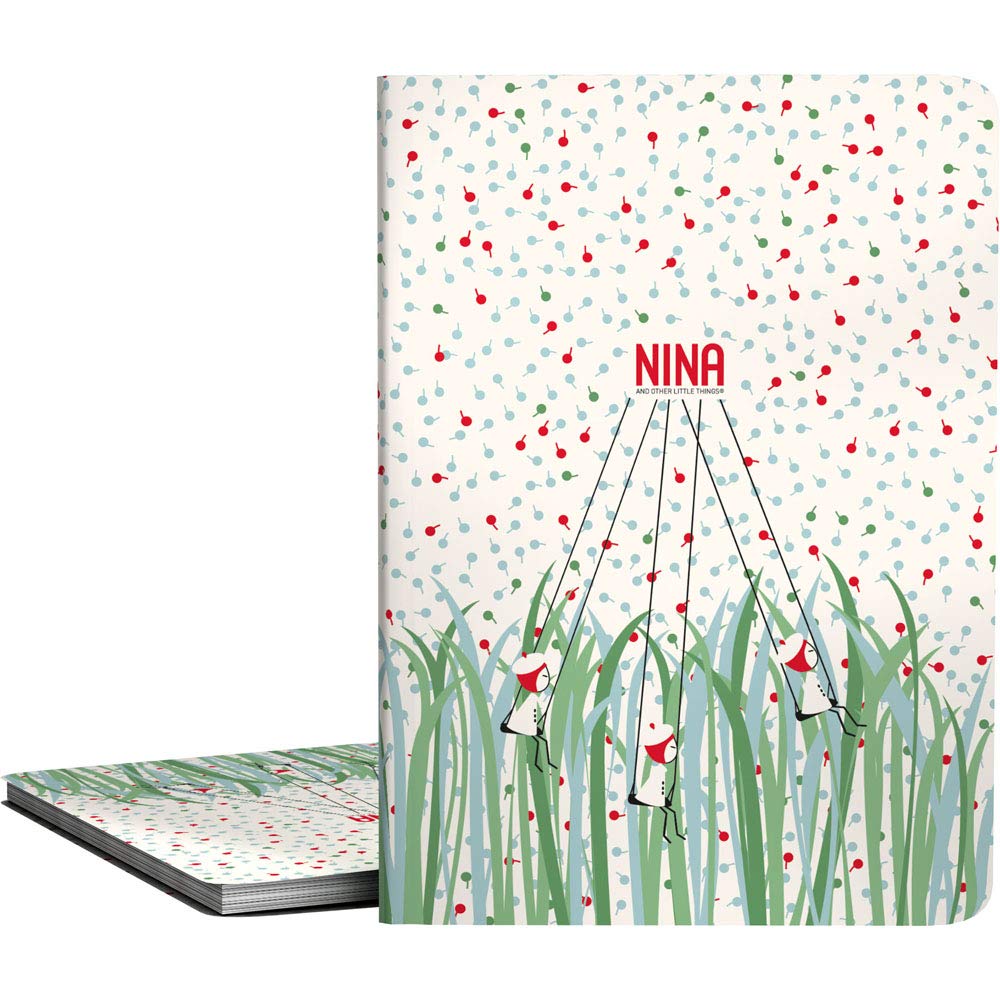 Grafoplas Nina and Other Things 1332416 Display Book with 30 Pockets DIN A4 Polypropylene Cover Natural