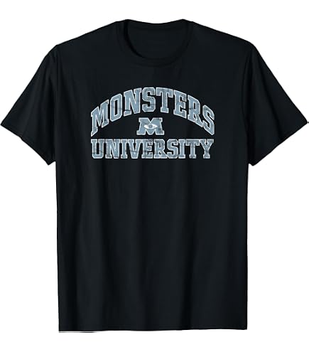 Amazon.com: Disney Pixar Monsters University Vintage Collegiate MU