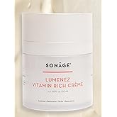 SONAGE Lumenez Vitamin Facial Cream: Daily Restorative Moisturizer with Vitamin C | Hydrating Cream for Dry Skin
