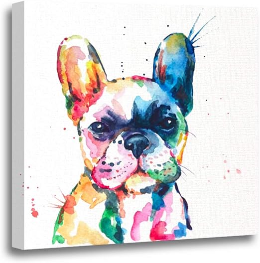 frenchie painting