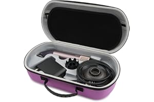 Hzycwgone Travel Case for Dyson Supersonic r Hair Dryer,Hard Portable Carrying Cover Storage Bag for Dyson Supersonic R Attachement Accessories,Purple