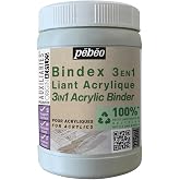 Pebeo Studio Green Bindex 3-in-1 Acrylic Binder - 225 ml