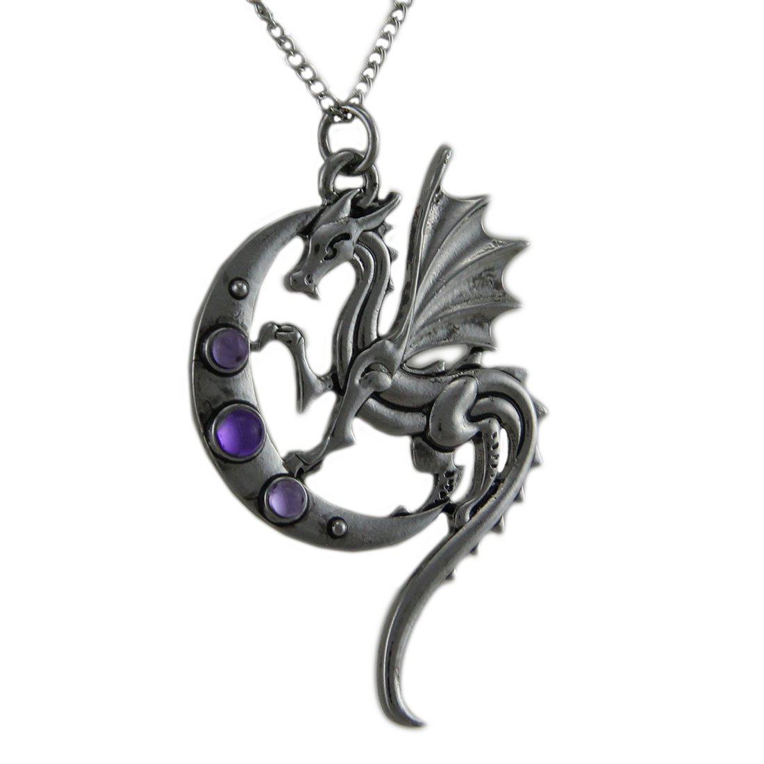 Eastgate Resource Luna Dragon Pendant/Necklace for Strength On Life's Journey