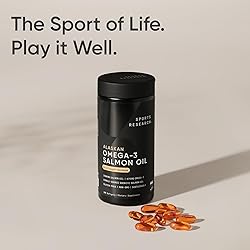 Sports Research® Salmon Oil - Single-Source Wild