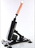 FLJUN Men and Women Super Love Sex Machine, Push Speed Adjustable, Automatic Fast Thrusting Telescopic G Point Back Court Sex Machine and Equipment (Black)