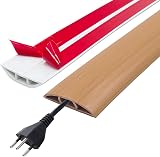 GELINTONG Floor Cord Cover 1.5m Cable Protector Trunking Hider Self-Adhesive PVC view 9