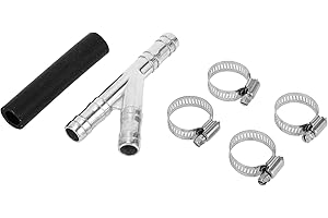 VekAuto 1 Set Aluminum Heater Hose Repair Kit Compatible for Dodge Grand Caravan C/V, SE, SXT 3.3L 3.8L 4.0L 2008-2009, Durab