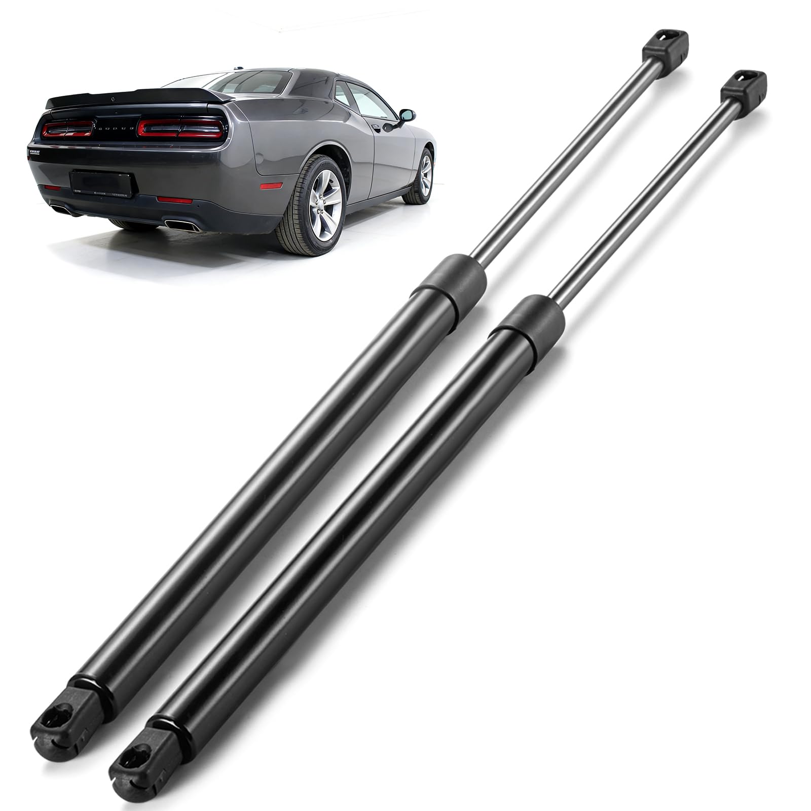 ARANA Rear Hatch Struts for Dodge Challenger 2008-2020, PM3462 Tailgate Trunk Shocks Lift Support for Dodge Challenger Base/Black Line/R/T/SE/ SRT8, Replacement OEM 04589645AA 04589645AB, 2 Pcs Image
