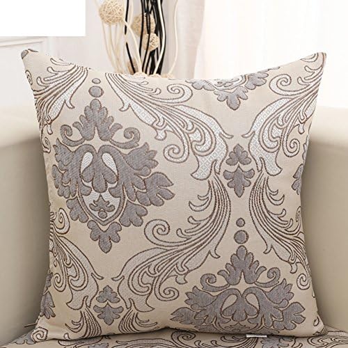 European-style simplicity sofas hug pillowcase chenille Jacquard hug pillowcase-A 65x65cm(26x26inch)