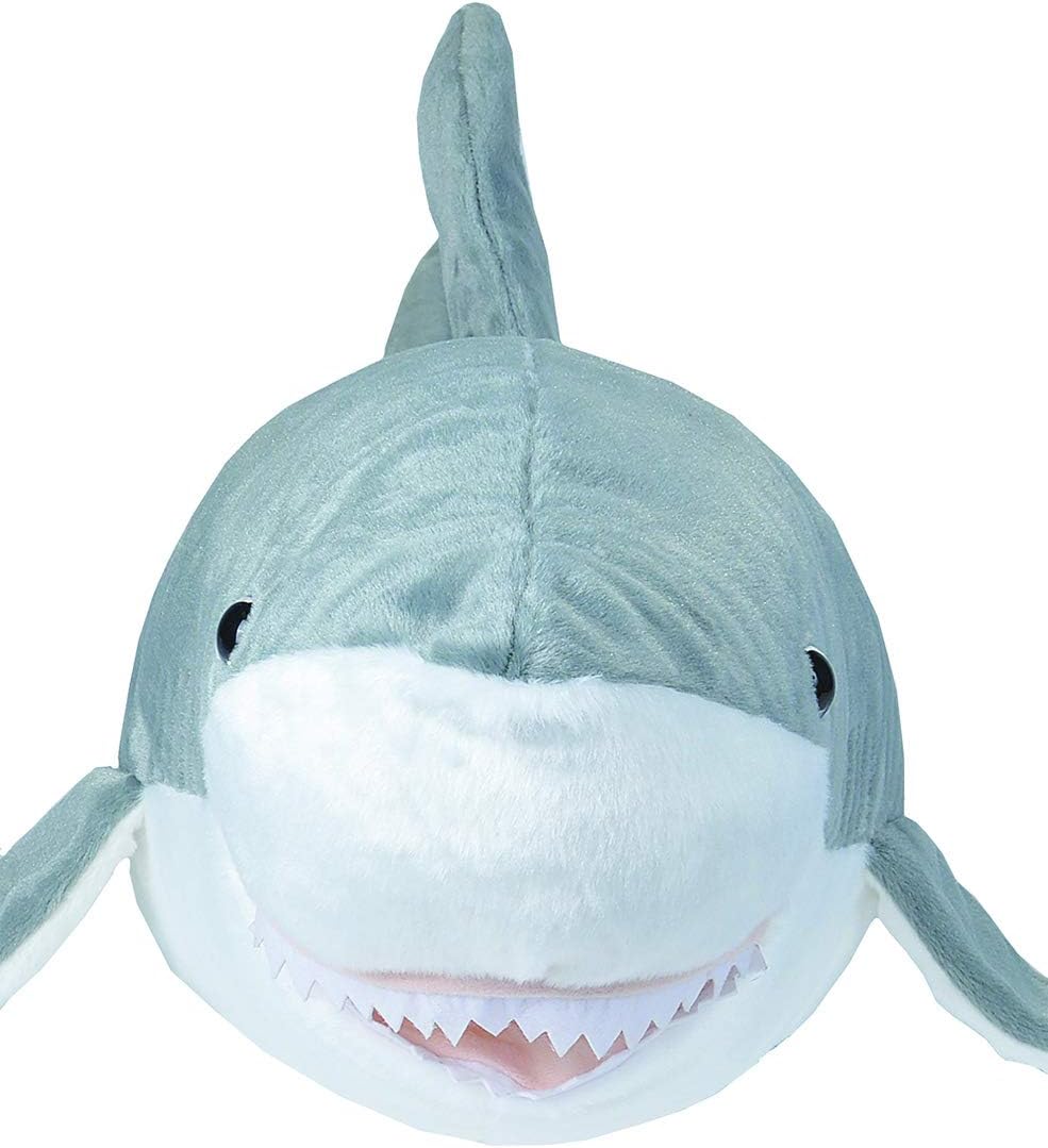 large plush shark