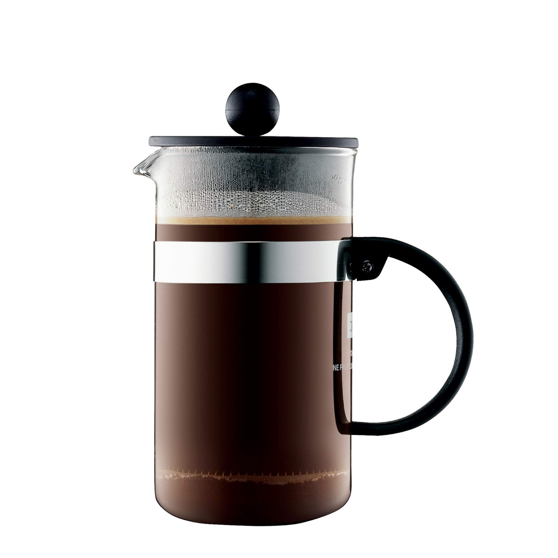 BODUM Coffee Maker, Black, 0.35 L (12 oz)