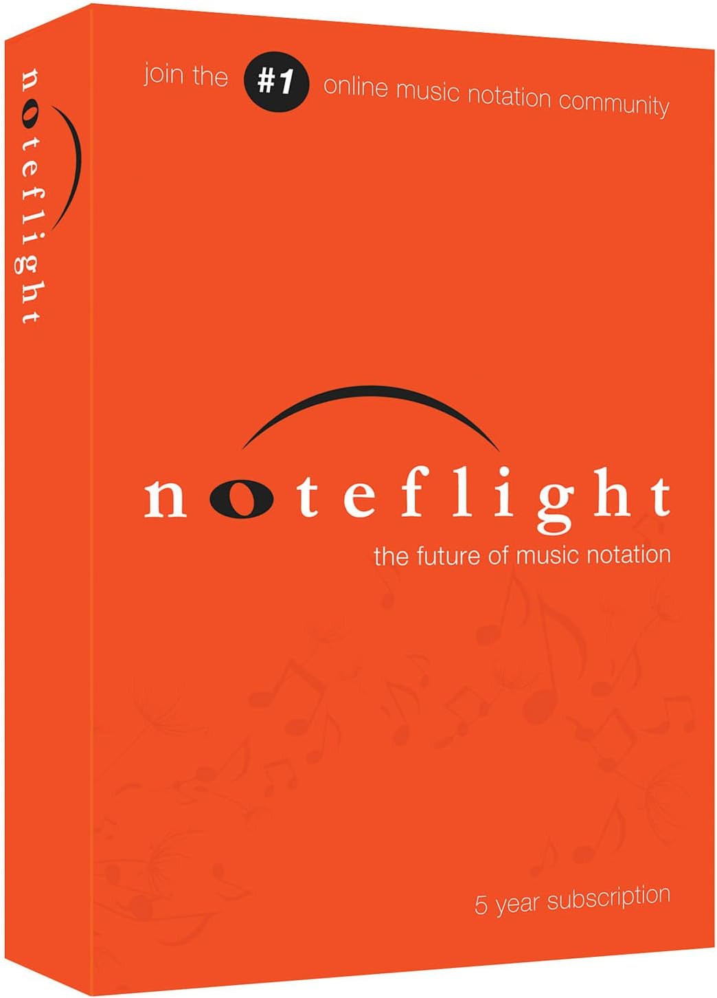 Noteflight 5 Year Subscription Retail Box