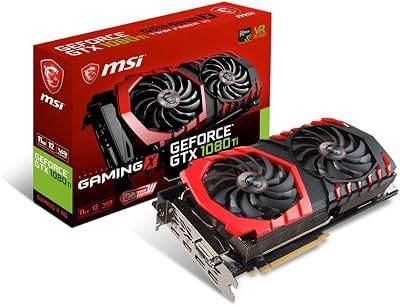 MSI GeForce GTX 1080 Ti Gaming X 11G 11GB GDDR5X Graphics Card DVI HDMI DP