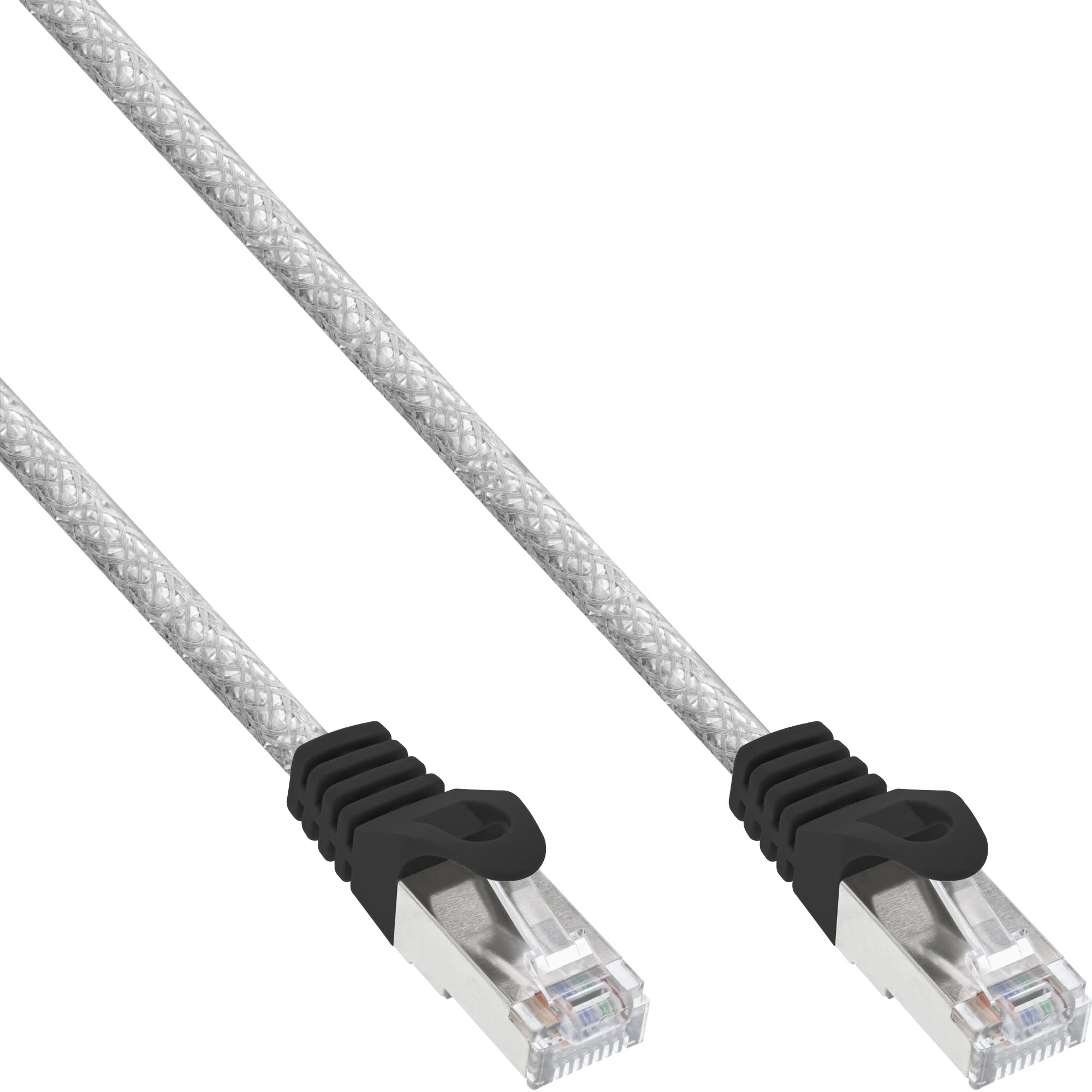 InLine 72533T SF/UTP Patch Cable (0.3 m) Clear
