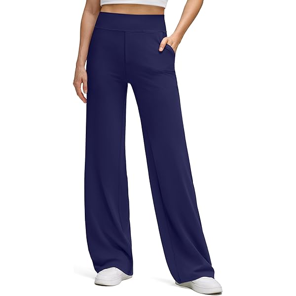 Amazon.com: Sunzel Wide Leg Pants Women High Waist Yoga Pants with