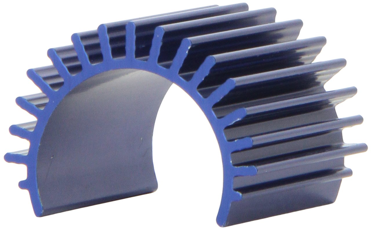 Traxxas 3374 "Velineon Brushless Motor Heat Sink Model Car Parts, Aluminum Blue