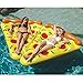 U.S. Pool Supply Giant 6 x 5 Foot Inflatable Pizza Slice Pool Float - Fun Kids Swim Party Toy - Huge 72