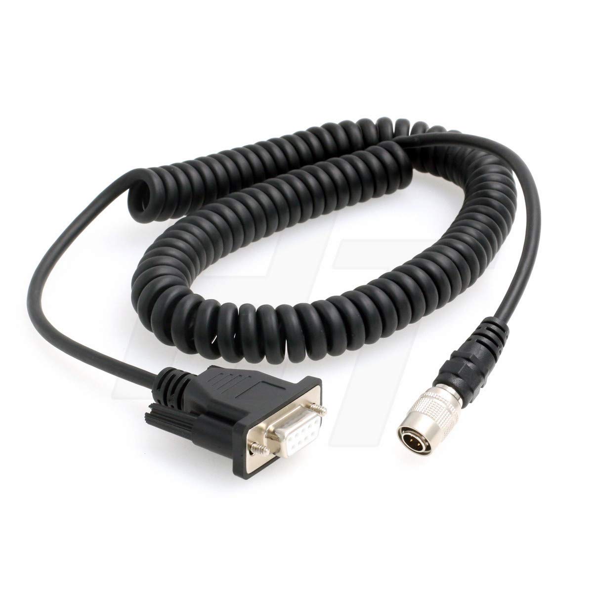 HangTon Hirose 4 Pin Data Cable to RS232 DB9 Computer PC for Trimble 5600 Geodimeter (RS232)