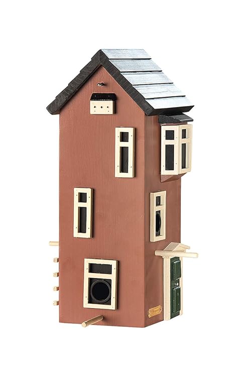 Gilde Bird Feeder Wildlife Garden Weatherproof Wood For Small