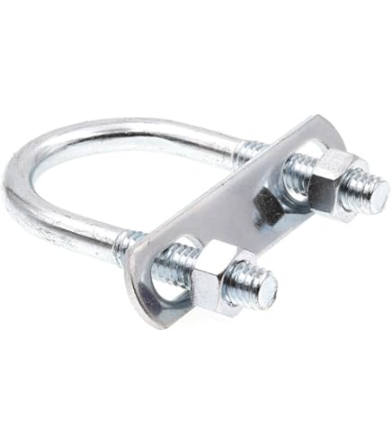 National Hardware U-Bolzen N222-182, Verzinkt, 5/16" X 2-1/2" X 3-1/2", Inkl. Platte & Muttern