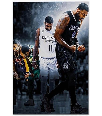 Cleveland Cavaliers Kyrie Irving Painting Kyrie Irving #3 Canvas