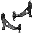 TRQ Front Lower Control Arm with Ball Joint Set Compatible with 2014-2020 Mazda 6 2013-2016 CX-5