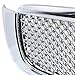 Advan-Emotion Polished Chrome 3D Mesh Grille
