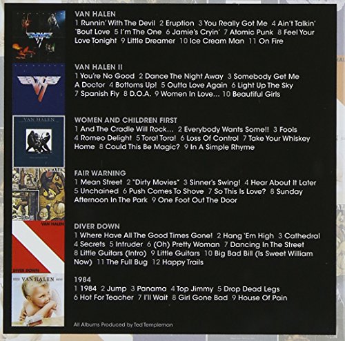 Van Halen Studio Albums 1978 1984 Amazon Com Music