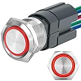 15Amp 22mm Push Button Switch 12V DC Latching