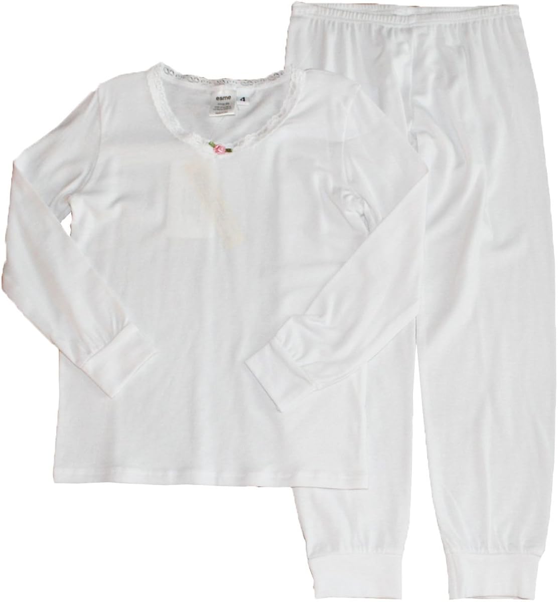 Amazon Com Esme Girls Comfortable Snug Fit L S Sleepwear Pajamas