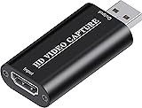 4K HDMI Video Capture Card, HDMI to USB 2.0 Capture