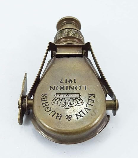 Amazon Collectibles Gift スパイグラスアンティークロンドン1917ポケット折りたたみ真鍮単眼鏡 単眼鏡 通販