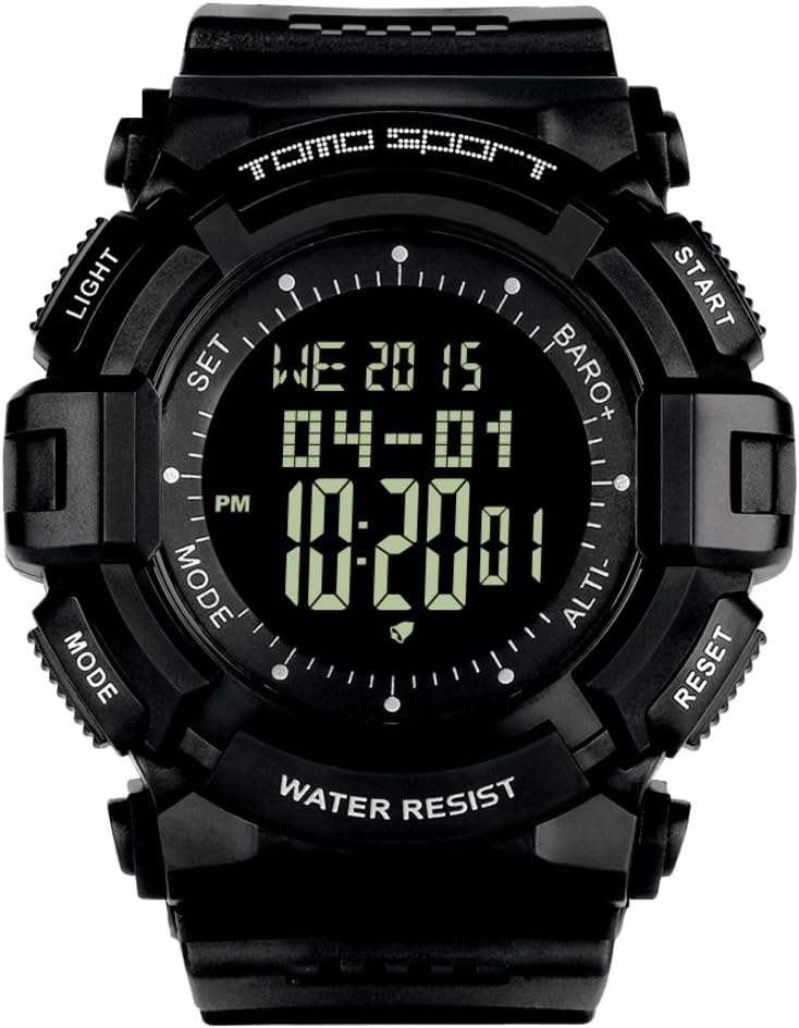 Smart Watch/Outdoor Sports Watches/Step Counter Running Waterproof Digital Watches-A